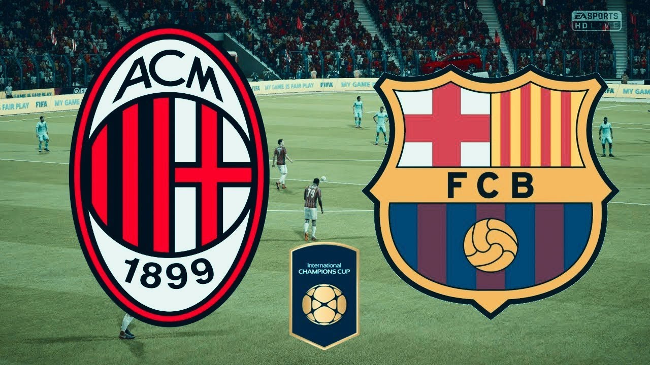 برشلونة ضد ميلان