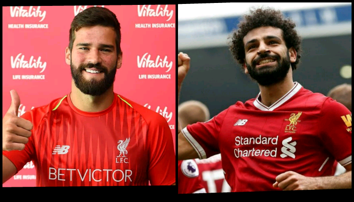 أليسون بيكر ومحمد صلاح