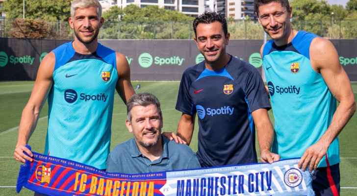 لاعبو برشلونة