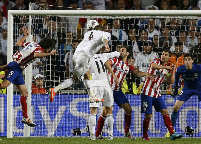 بالفيديو شاهد أهداف ريال مدريد التي سحق بها أتلتيكو مدريد في نهائي دوري ابطال اوربا الرياضي نت