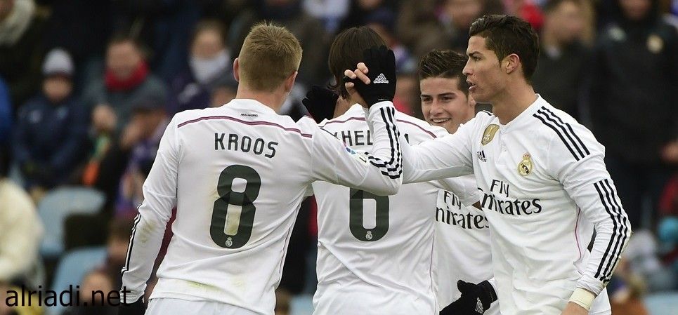 ريال مدريد يواصل ملاحقة برشلونه بالفوز على ملقا