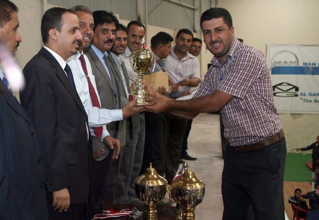 تكريم وزير الشباب والرياضة لابطال الجودو
